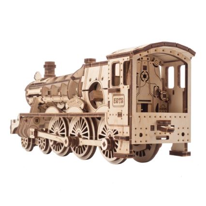 Ugears - 3D puzzle meccanico in legno Harry Potter Espresso Hogwarts