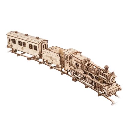 Ugears - 3D puzzle meccanico in legno Harry Potter Espresso Hogwarts