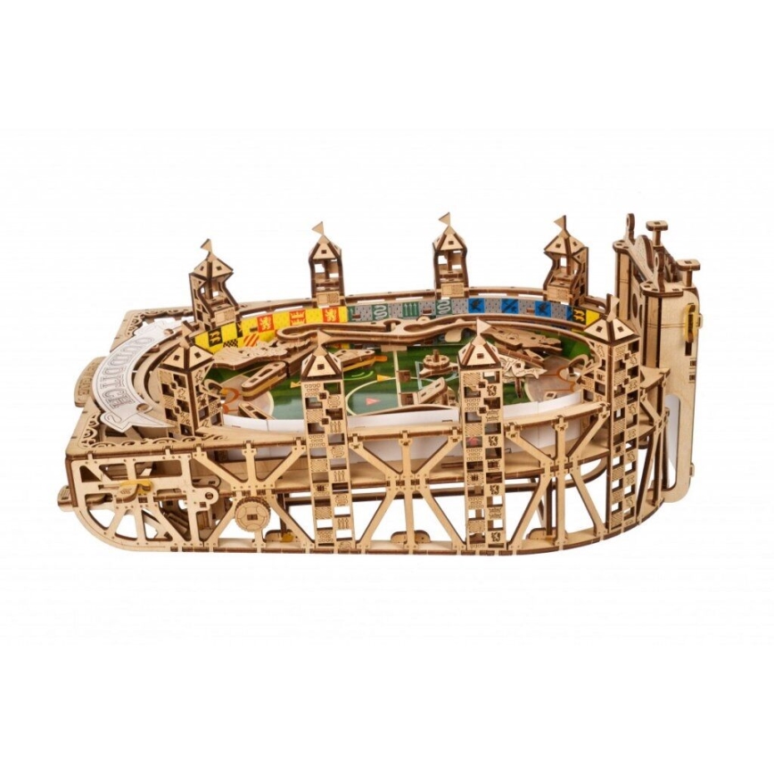 Ugears - 3D puzzle meccanico in legno Harry Potter Quidditch Pinball