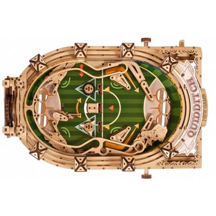 Ugears - 3D puzzle meccanico in legno Harry Potter Quidditch Pinball