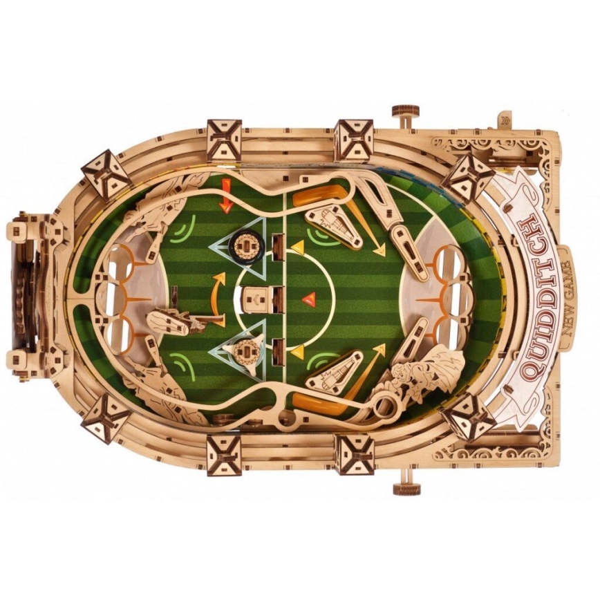 Ugears - 3D puzzle meccanico in legno Harry Potter Quidditch Pinball