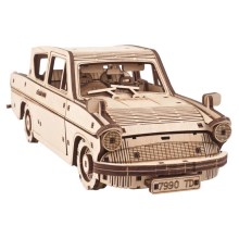 Ugears - 3D puzzle meccanico in legno Harry Potter volante Ford Anglia