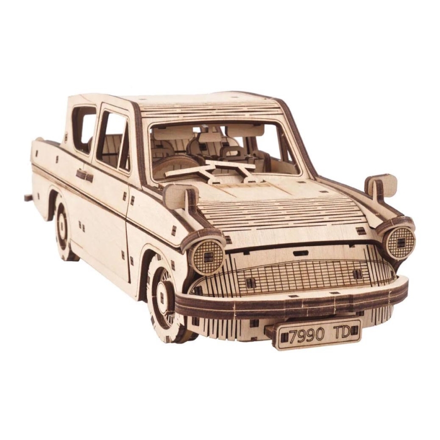 Kit Modello 3D In Legno - Robot Meccanico A Mano Con Ingranaggi, Puzzle Da Assemblare (220 Pezzi - Foto 6