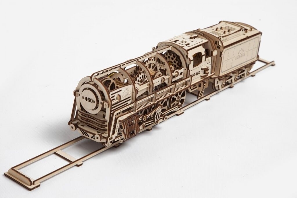 UGEARS 3D Puzzel Express Stoomlocomotief Houten Modelbouwset Denkspel Diy Educatief Speelgoed Milieuvriendelijk Hout Modelbouwpakket Voor Volwassenen En Kinderen 1013700194 UGEARS 3D Puzzel Express Stoomlocomotief Houten Modelbouwset Denkspel Diy Educatief Speelgoed Milieuvriendelijk Hout Modelbouwpakket Voor Volwassenen En Kinderen 1013700194