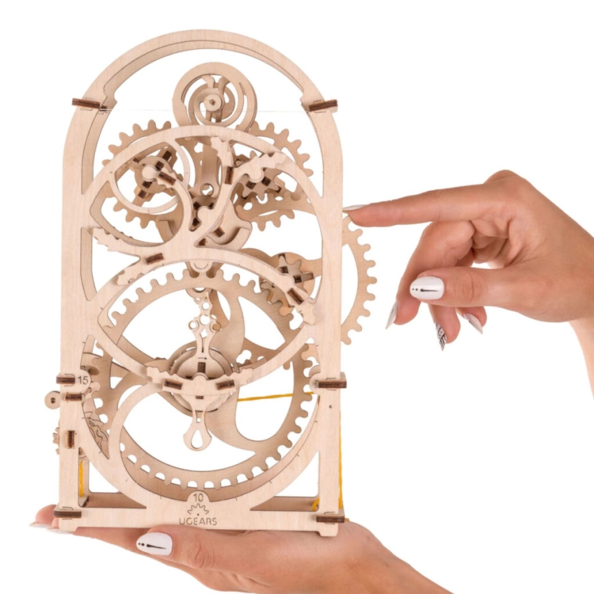 Ugears - 3D puzzle meccanico in legno Orologio