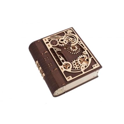 Ugears - Puzzle meccanico 3D in legno Libro dei Segreti