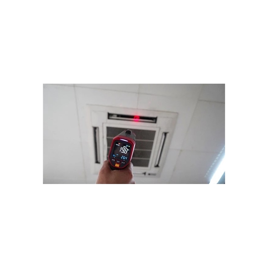 Uni-T - Termometro a infrarossi senza contatto 1x9V 6LR61 1300°C