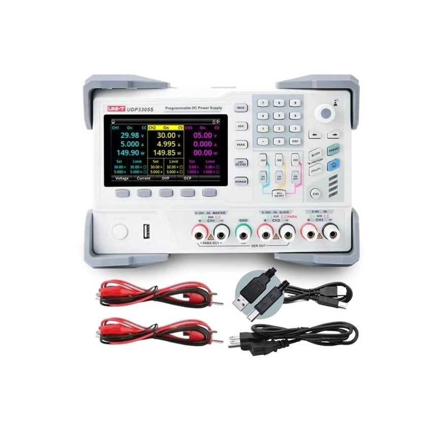Uni-T UDP3305S - Alimentatore da laboratorio UDP3305S 0-30V/0-6A