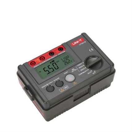 Uni-T UT501B - Tester della resistenza d'isolamento, 6xAA