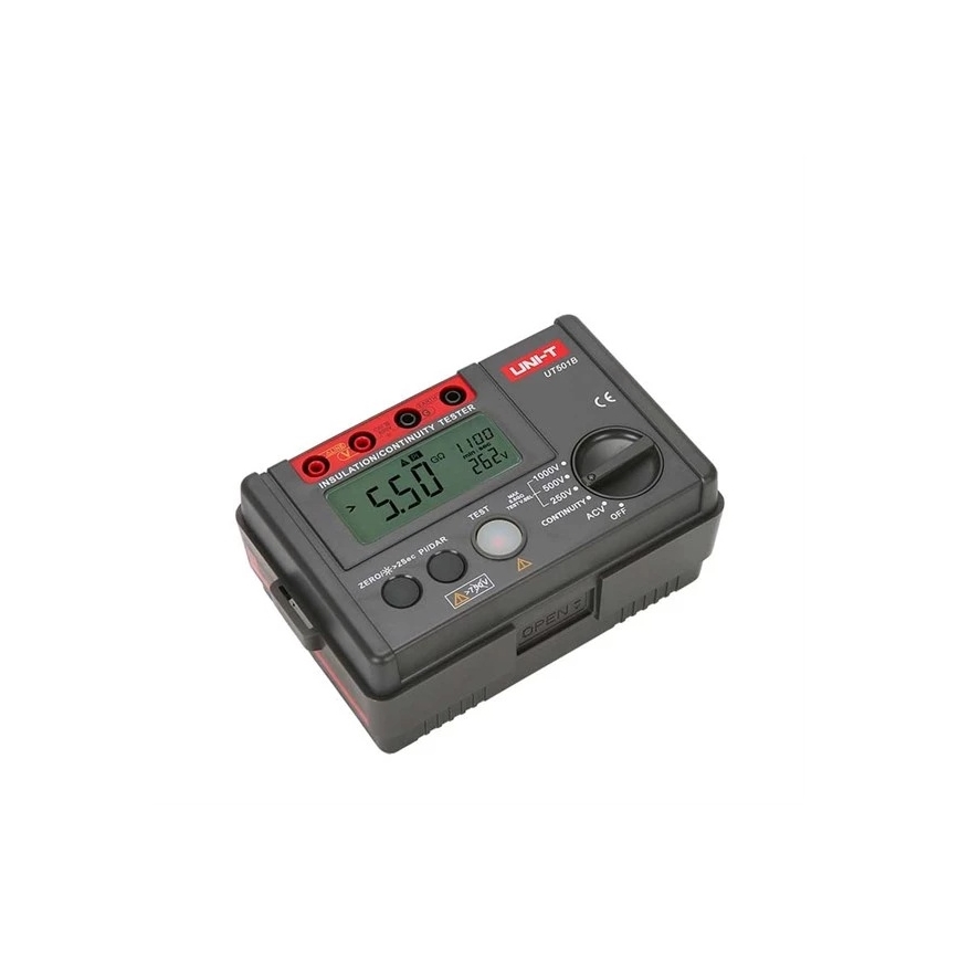 Uni-T UT501B - Tester della resistenza d'isolamento, 6xAA