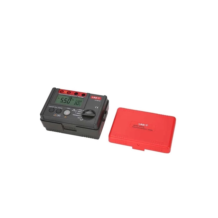 Uni-T UT501B - Tester della resistenza d'isolamento, 6xAA