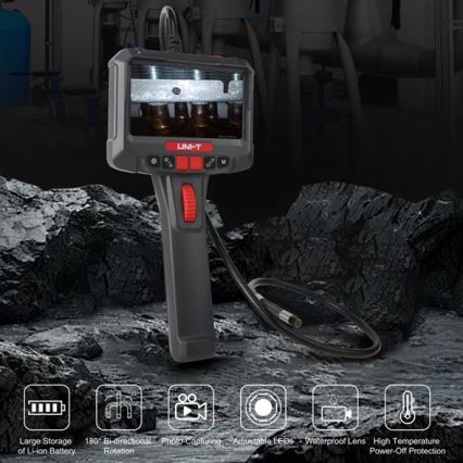 Uni-T UT663B - Endoscopio 3,7V 3000 mAh IP67 3m