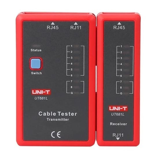 Uni-T UT681L - Tester per cavi 9V 1x6LR61