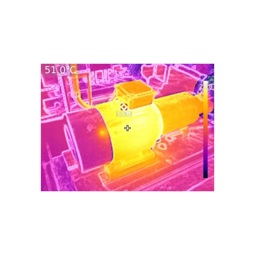 Uni-T UTi720V - Termocamera 5200 mAh 640x480 px 3,7V IP54