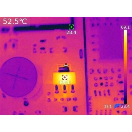 Uni-T UTi730V - Telecamera termica 5200 mAh 640x480px IP54