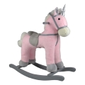 Unicorno a dondolo musicale, 3 batterie AA