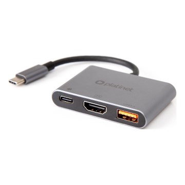USB hub 3in1 100W HDMI 4K