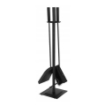 Utensili per caminetto in acciaio inox 4 pezzi