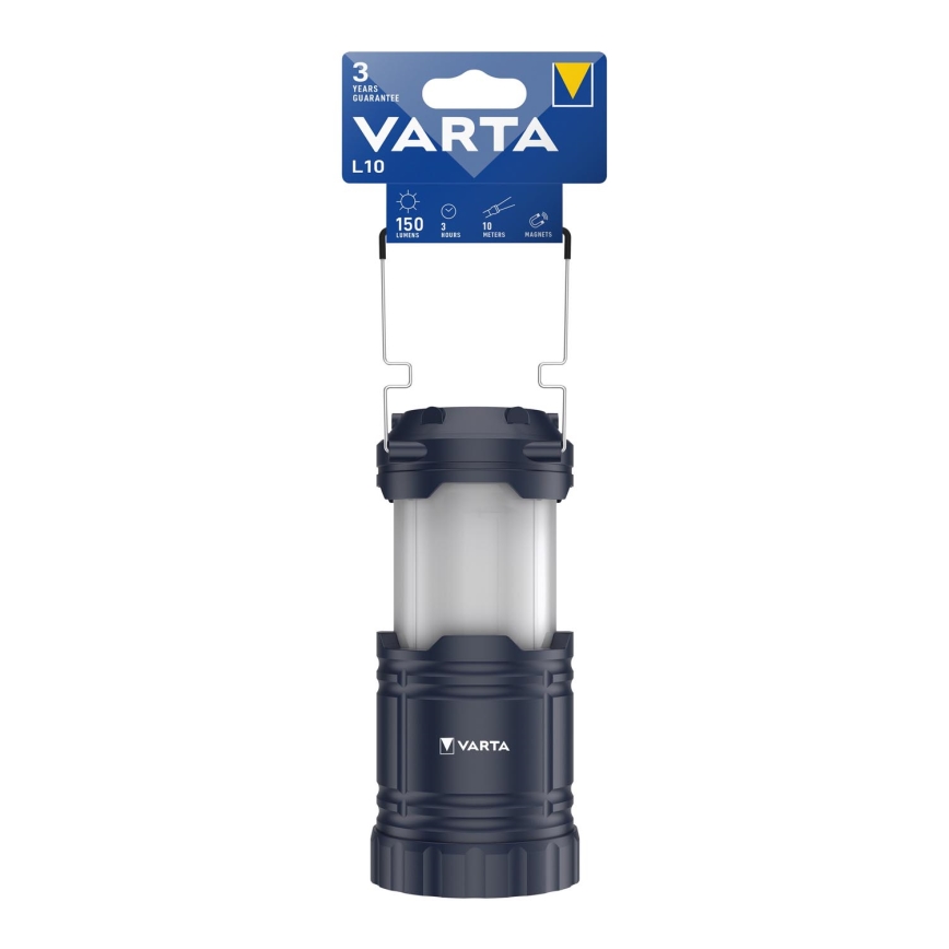Varta 15673101111 - LED Campeggio torcia L10 LED/3xAAA
