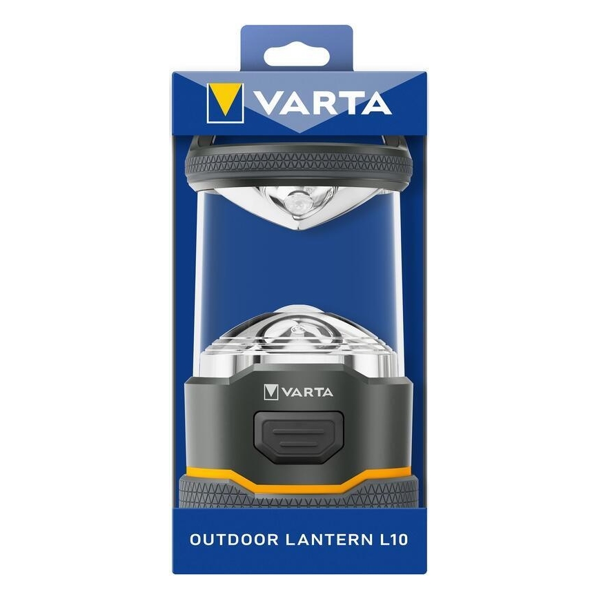 Varta 16550101111 - Lanterna da campeggio L10 LED/4xAA IP54