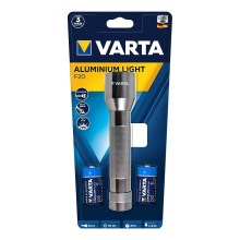 Varta 16628101421 - Torcia LED  ALUMINIUM LIGHT LED/2xC