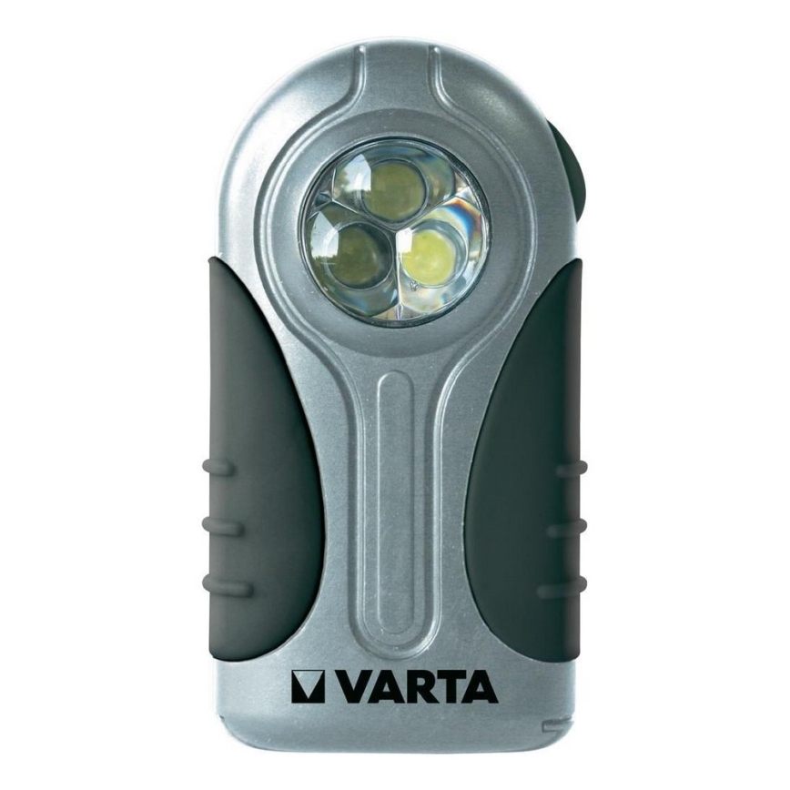 Varta 16647101421 - Torcia portatile a LED SILVER LIGHT LED/3xAAA