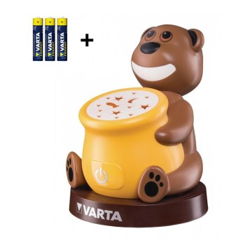 Varta 17501 - Lampada da tavolo LED per bambini PAUL 2xLED/3xAAA Varta 17501 - Lampada da tavolo LED per bambini PAUL 2xLED/3xAAA