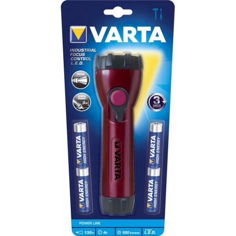 Varta 17640 - Torcia LED INDUSTRIAL LED/3W/4xAA