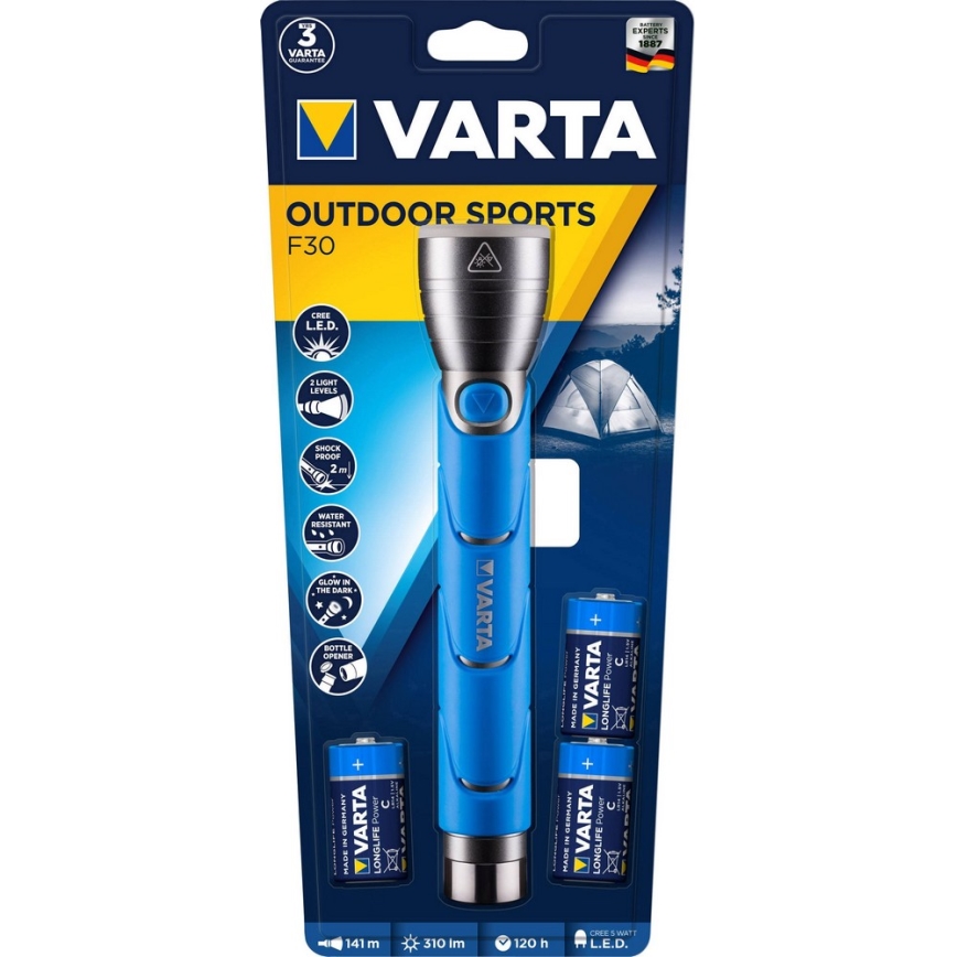 VARTA 18629 - Torcia LED LED/5W/3xC