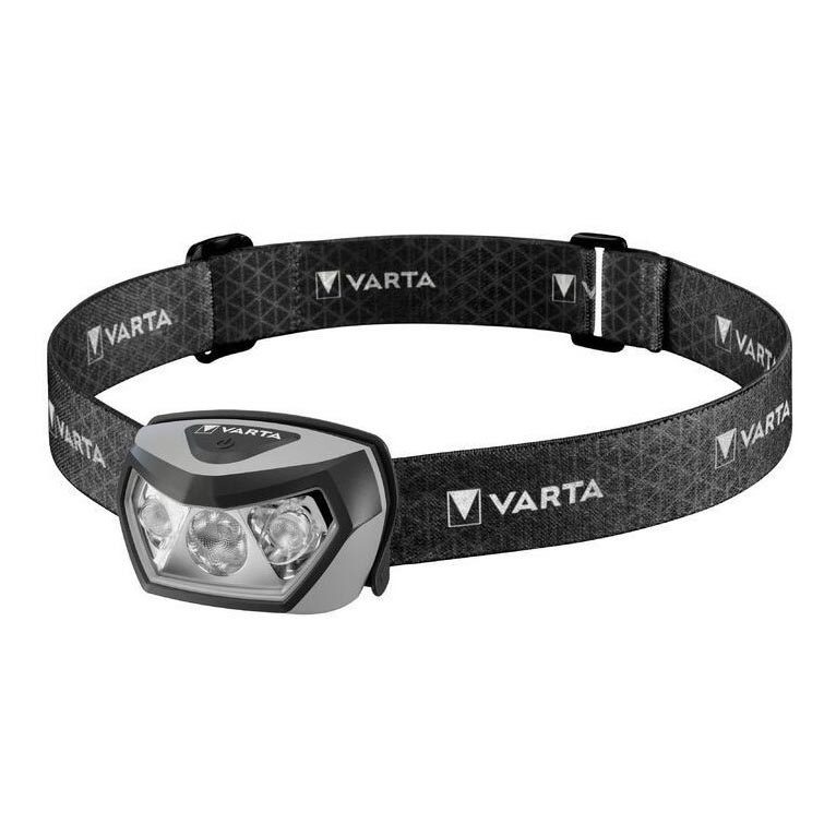 Varta 18650101401 - LED Dimmerabile ricaricabile lampada da testa con ricarica wireless OUTDOOR SPORTS LED/5V 1800 mAh IPX7