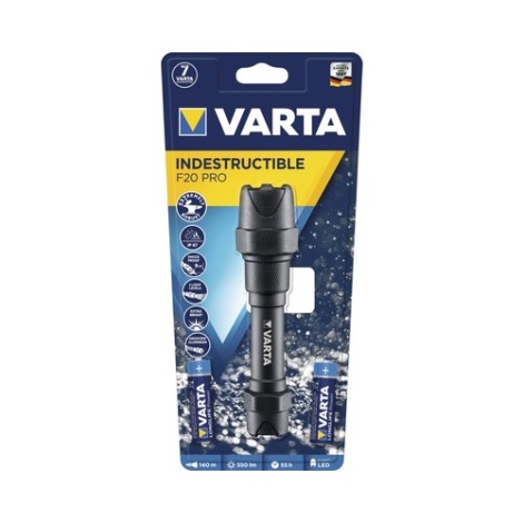 Varta 18711101421 - Torcia LED INDESTRUCTIBLE LED/1W/2xAA