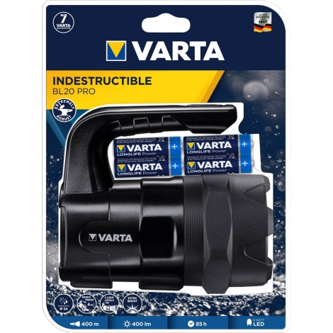 Varta 18751 - Torcia LED LED/6W/6xAA IP54