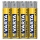 Varta 2003101304 - 4 batterie Zinco-Cloruro SUPERLIFE AAA 1,5V