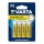 Varta 2006 - 4 pz Batteria a zinco-carbone SUPERLIFE AA 1,5V