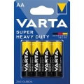 Varta 2006 - Confezione da 4 batterie zinco-carbone SUPER HEAVY DUTY AA 1,5 V