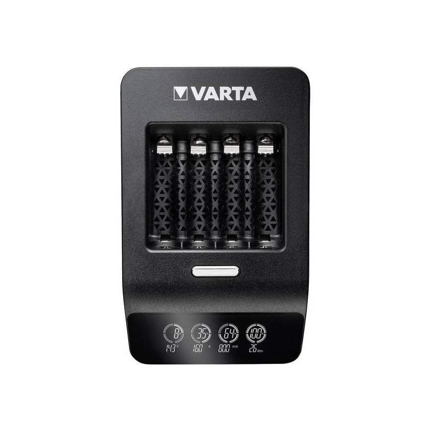 Varta 40084 - Caricatore intelligente LCD ULTRA FAST+ 4xNiMH AA 2100 mAh 230V