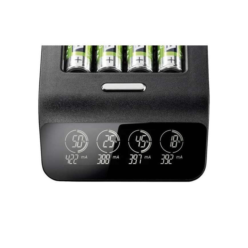 Varta 40084 - Caricatore intelligente LCD ULTRA FAST+ 4xNiMH AA 2100 mAh 230V