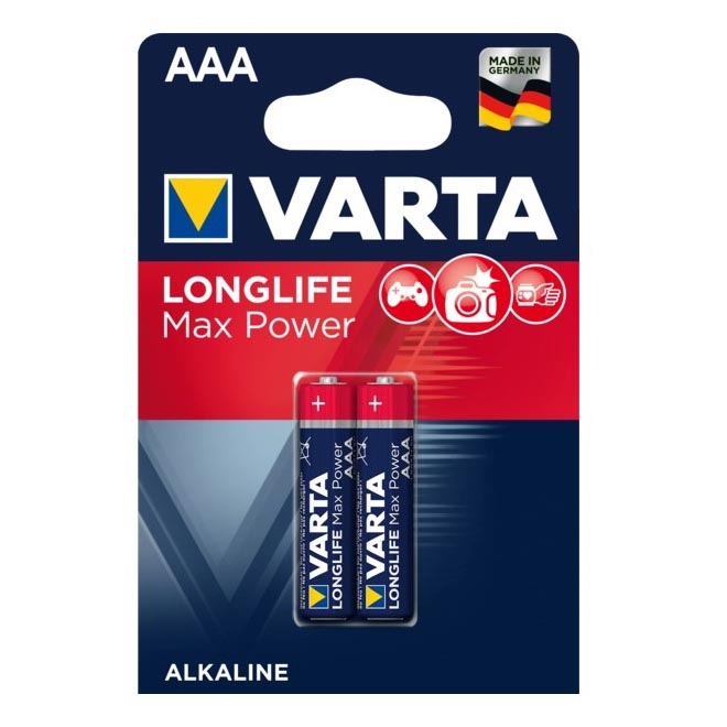 VARTA 4703 - 2x Batteria alcalina AAA 1,5V