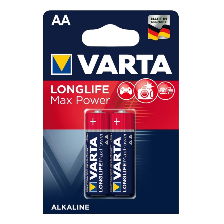 VARTA 4706 - 2x Batteria alcalina AA 1,5V