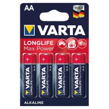 Varta 4706101404 - 4 pz Batteria alcalina LONGLIFE AA 1,5V