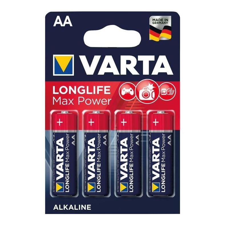 Varta 4706101404 - 4 pz Batteria alcalina LONGLIFE AA 1,5V