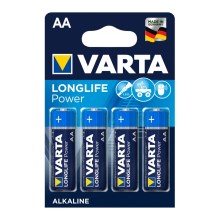 Varta 4906 - 4 pz Batteria alcalina LONGLIFE AA 1,5V