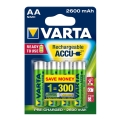 Varta 5716 - 4 pezzi Batterie ricaricabili ACCU AA NiMH/2600mAh/1,2V