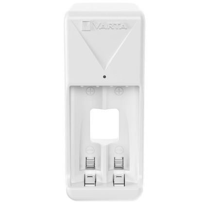 Varta 57656101451 - Caricabatterie per 2 batterie AA/AAA 2100 mAh 230V