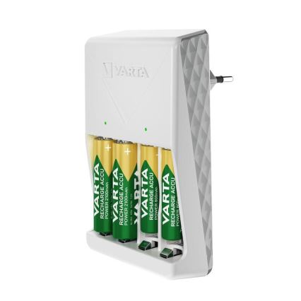Varta 57657101451 - Caricabatterie 4xAA/AAA 2100mAh 230V