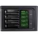 VARTA 57674 - Caricabatterie Smart LCD 4xAA/AAA ricarica 1,5 ore