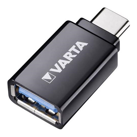 Varta 57945101401 - Adattatore Micro USB C