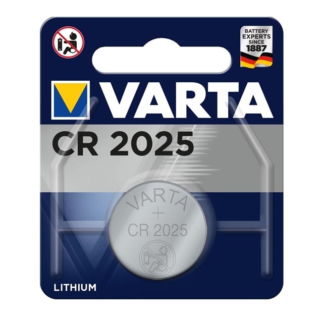 Varta 6025 - 1 pz Batteria al Litio CR2025 3V