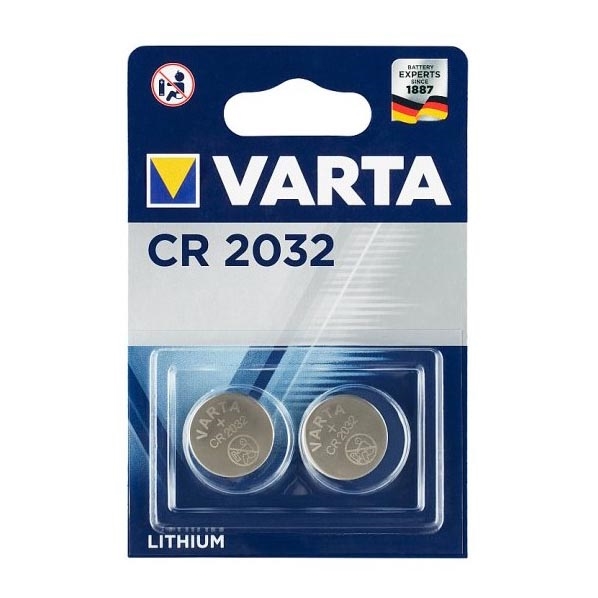 Varta 6032101402 - 2 pz Batteria a bottone al litio ELECTRONICS CR2032 3V