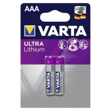 Varta 6103301402 - 2 pz Batteria al litio ULTRA AAA 1,5V